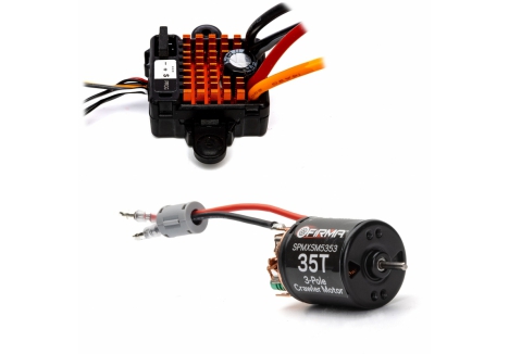 Spektrum Firma 70A Brushed Smart ESC 35T Motor Combo 2S-3S SPMXSEMC12