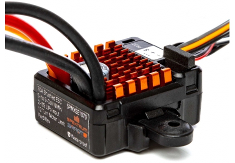 Spektrum Firma 70A Brushed Smart Waterproof ESC 2S-3S RC Car P-SPMXSE1070