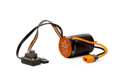 Spektrum Firma Brushless 6000Kv Motor ESC 2-in-1 Combo 1/18 SPMXSEM0501