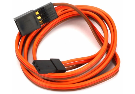 Spektrum Heavy-Duty Servo Extension Lead 24 Inch with Gold Plated Connectors SPMA3005