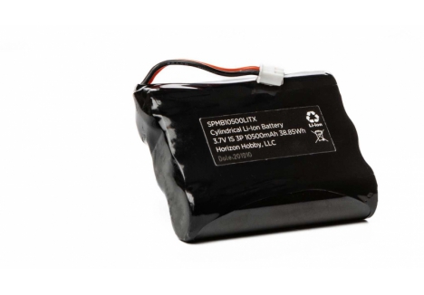 Spektrum iX20 Transmitter 1S Li-Ion Battery 10500mAh 3.7V O-SPMB10500LITX