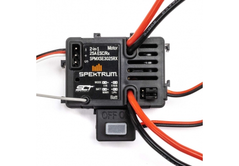 Spektrum SLT 25A ESC Receiver 1/16 1/18 RC Car IC2 P-SPMXSE3025RX