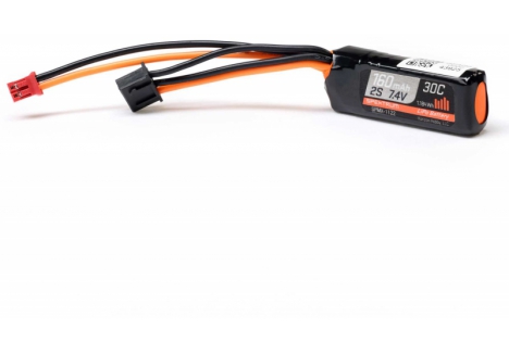 SPM 7.4V 160mAh 2S 30C LiPo Battery: PH2.0 P-SPMX-1122