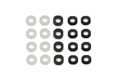 Team Associated 12mm V2 X-Ring Shock Rebuild Kit for RC10B5 and RC10B5M AS91495