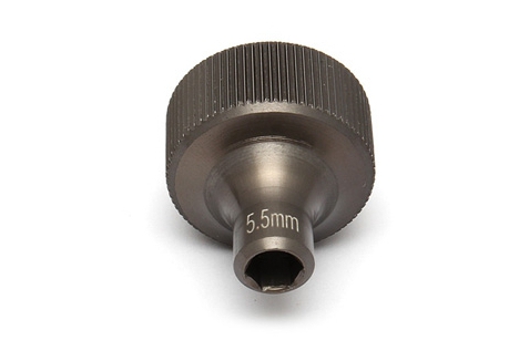 Team Associated Factory Team 5.5mm Short Nut Driver Hard-anodised AS1568