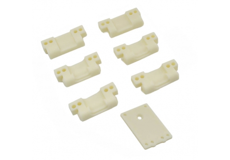Team Associated RC10 Rear Arm Mounts Suspension Components AS6360