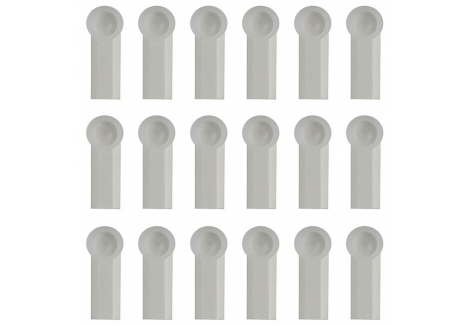Team Associated RC10 White Ball Cups Pack of 14 Genuine Spares AS6279