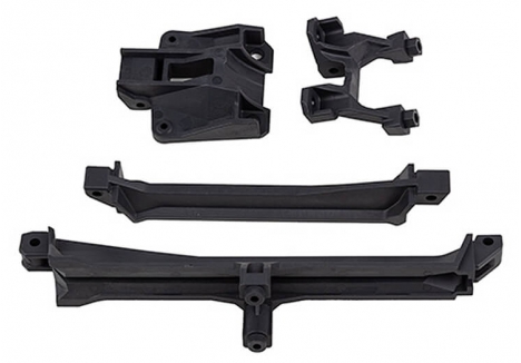 Team Associated SR7 FT Carbon Upper Chassis Brace Set AS26076