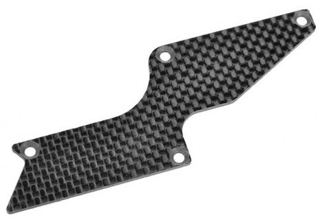Team Corally Suspension Arm Stiffener Lower Rear Right Graphite C-00180-840
