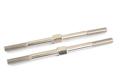 Team Corally Turnbuckle M5 92mm Spring Steel Nickel-Plated Pair C-00180-143-2