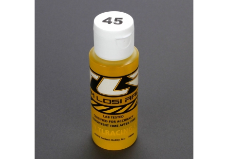 Team Losi Racing Silicone Shock Oil 45WT 610cSt 2oz Z-TLR74012