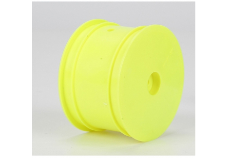 TLR 1/10 Rear Buggy 2.2 Wheels, 12mm Hex, Yellow (2): 22 G-TLR7101