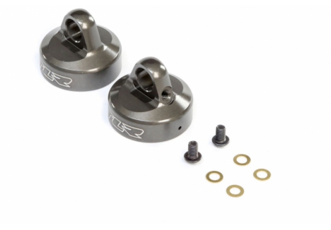 TLR 16mm Bleeder Shock Cap, Aluminum (2): 8X Z-TLR243040