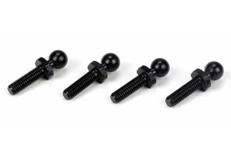 TLR Ball Stud, 4.8 x 10mm (4): 22 Z-TLR6023