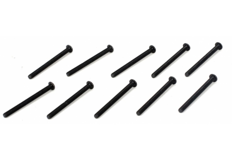 TLR Button Head Screws, M3 x 35mm (10) Z-TLR5906