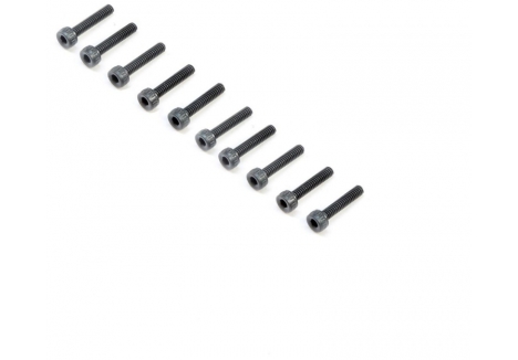 TLR Cap Head Screws M2 x 10mm (10) Z-TLR245008