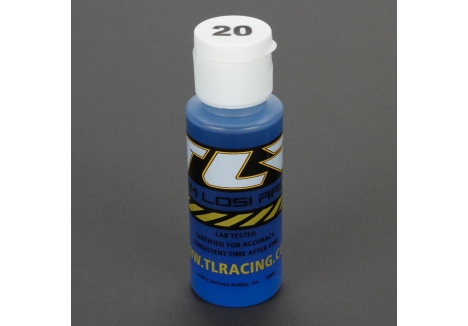 TLR Silicone Shock Oil, 20WT, 195CST, 2oz Z-TLR74002