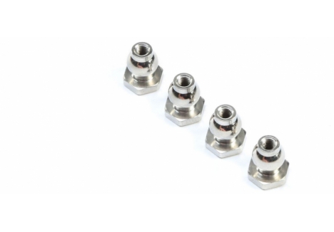 TLR Suspension Ball, 6.8mm, Flanged (4): 8X Z-TLR244051