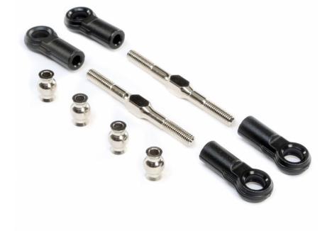 TLR Turnbuckle, 4mm x 50mm (2): 8X Z-TLR244058