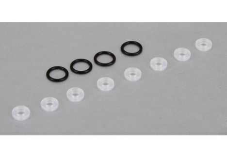 TLR X-Ring Seals (8), Lower Cap Seals (4): All 8IGHT Z-TLR243024