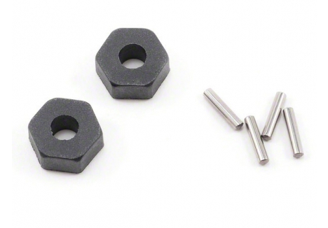Traxxas 12mm Hex Wheel Hubs Axle Pins 2pcs TRX1654