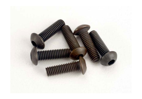 Traxxas 3x10mm Button Head Machine Screw Hex Drive 6pcs TRX2577
