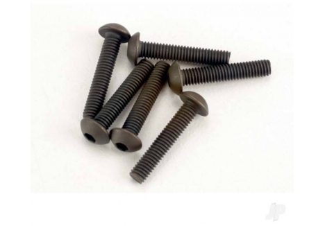 Traxxas 3x15mm Button Head Machine Screw Hex Drive 6pcs TRX2579