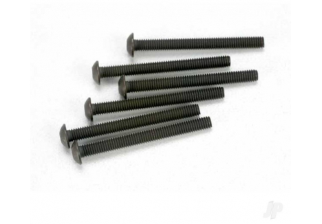 Traxxas 3x30mm Button Head Machine Screw Hex Drive 6pcs TRX2582