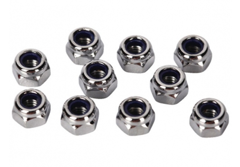 Traxxas 4mm Nylon Locking Nuts 10pcs TRX1747