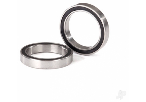 Traxxas Ball Bearings Black Rubber Sealed 17x23x4mm Pair TRX5098A