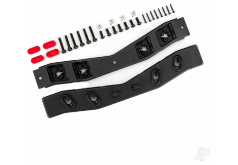 Traxxas Boat Trailer Rear Crossmember Assembly with Tail Light Lenses TRX10357