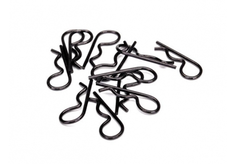 Traxxas Body clips, heavy duty (Black) (12 pcs) TRX3934A