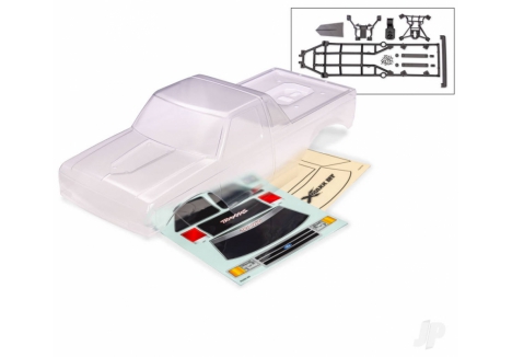 Traxxas Body X-Monster Ford F-150 1/10 Clear RC TRX7691R