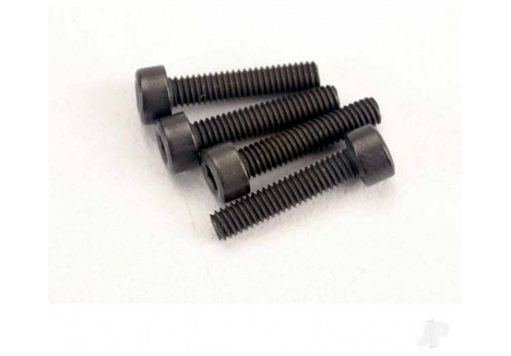 Traxxas Cap Head Machine Screws M2.5x12mm Black TRX3236