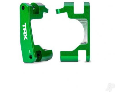 Traxxas Caster Blocks C-Hubs 6061-T6 Aluminium Green Anodised TRX9063-GRN