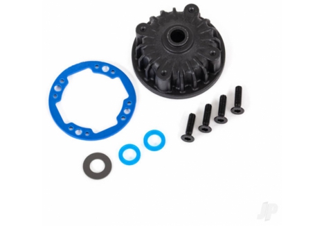 Traxxas Centre Differential Housing with X-Ring Gaskets and Fasteners TRX9081