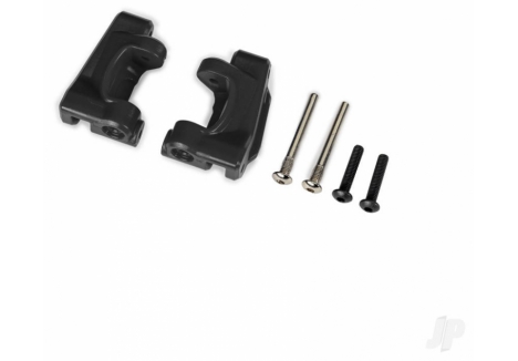 Traxxas Extreme Heavy Duty Caster Blocks C-Hubs Left and Right Black TRX9136