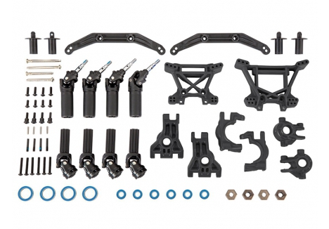 Traxxas Extreme Heavy Duty Driveline Suspension Kit 1/10 Black TRX9080
