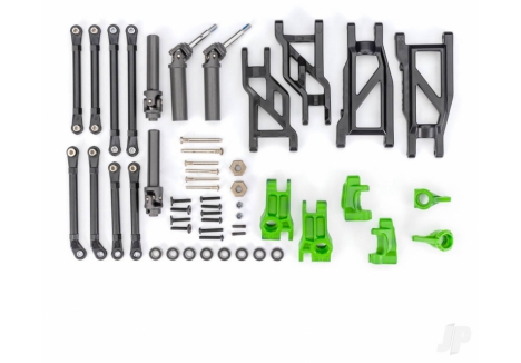 Traxxas Extreme Heavy Duty Driveline Suspension Kit 2WD Green TRX9180-GRN