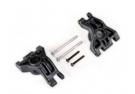 Traxxas Extreme Heavy Duty Rear Stub Axle Carriers (2) - Black TRX9050
