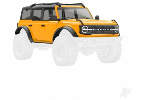 Traxxas Ford Bronco 1/18 RC Rock Crawler Body Cyber Orange TRX9711-CYBER