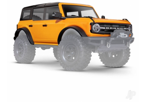 Traxxas Ford Bronco 2021 Complete RC Body Orange TRX9211X