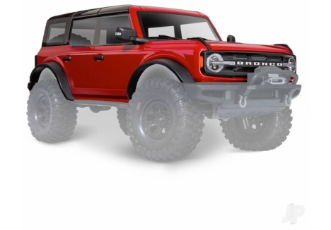Traxxas Ford Bronco 2021 Complete RC Body Red TRX9211R