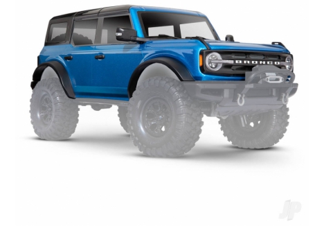 Traxxas Ford Bronco 2021 Complete RC Body Velocity Blue TRX9211A