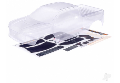 Traxxas Ford Raptor R 1/10 Clear RC Truck Body Unpainted TRX10111