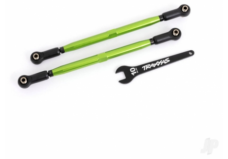 Traxxas Front Toe Links X-Maxx WideMaxx Green Anodised Aluminium TRX7897G