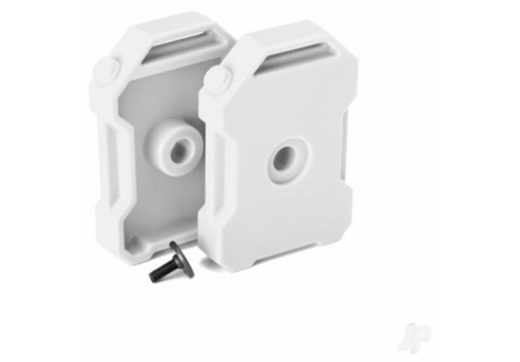 Traxxas Fuel Canisters 1/10 Scale White Pair TRX8022X