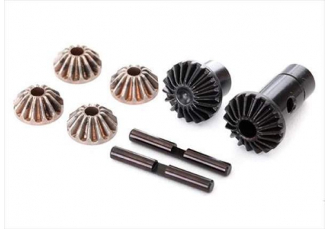 Traxxas Gear Set, Differential (output gears (2 pcs), spider gears (4 pcs), spider gear shaft (2 pcs)) TRX8282