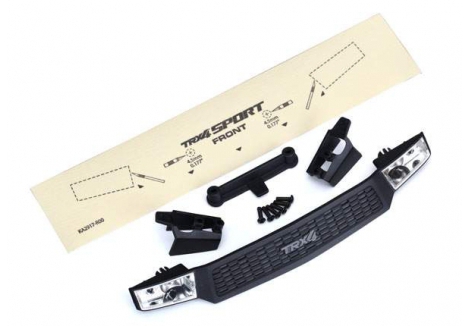 Traxxas Grille / grille retainers (2 pcs) / grille mount / lens (2 pcs) / 2.5x8 BCS (6 pcs) (fits #8111 or #8112 Body) TRX8116