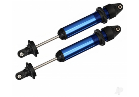 Traxxas GTX Aluminium RC Shocks Pair Blue-anodised TRX7761